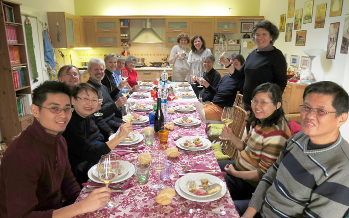 How about lunch in a real Italian home, focusing on the local ingredients in season? Casa Rizzato